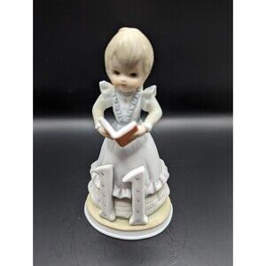 Vintage Lefton The Christopher Collection Girl Figurine